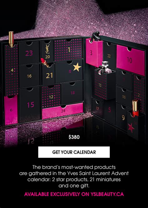 ysl holiday 2019 makeup|ysl advent calendar.